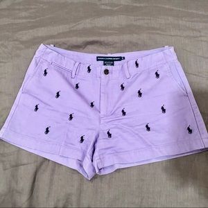 Ralph Lauren sport logo shorts
